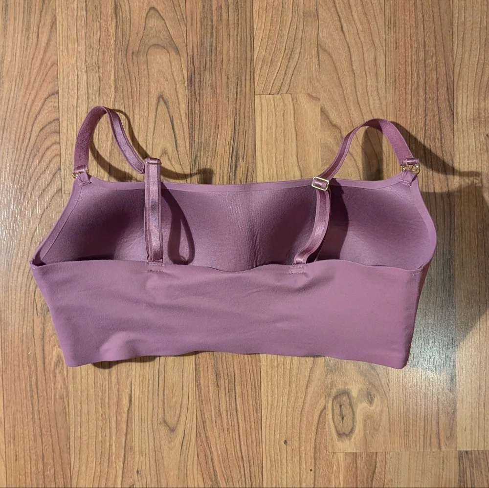 Victoria's Secret Square Neck Cloud Bra in Mauve, Size Medium (DD) - Picture 2 of 4